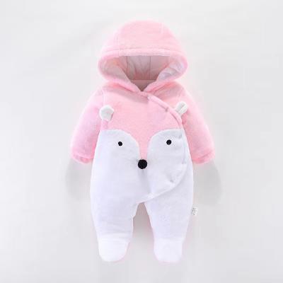 China Breathable FASHION CARTOON NEWBORN BABY CLOTHES BABY FOOTIES BABY ROMPER FOR WINTER for sale