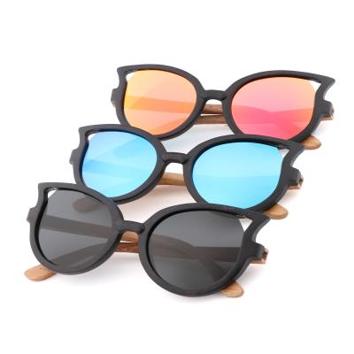 China 100% UV 400 Protection Custom Engraved Logo Sun Glasses River Wood Frame Oak Leg Factory Direct Selling Polarized Sunglasses for sale