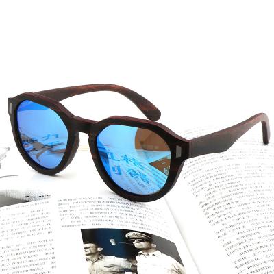 China 2021 New Polarized Custom Handmade Wooden Vintage Layered Wooden Sunglasses LOGO Glasses Polarized Men UV400 for sale