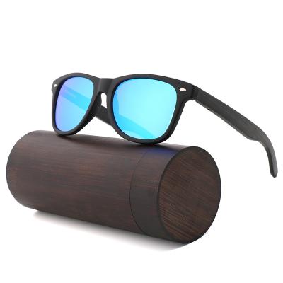 China Polarized 2021 Custom LOGO Wooden Legs Arms Men Sunlasses Eyeglasses Temple Wood Bamboo Polarized Lens for sale