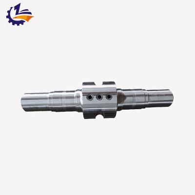 China Building Material Shops Custom Transmission Forging Steel Rolling Mill Iron Forging Wheel Large Work Support Roller Pinion Shaft Roller for sale