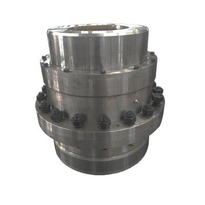 China Steel Mills Custom Forged Gear Couplings Internal Spline Factory Couplings Special Couplings For Steel Mills for sale