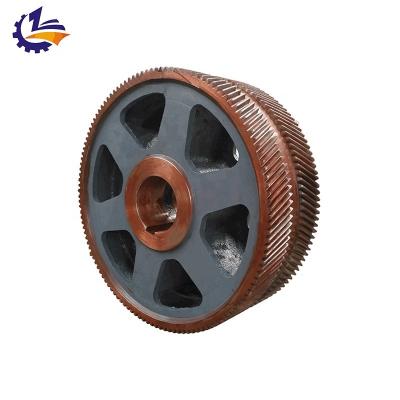 China Building Material Store Manufacturers Customize Large Modulus Large Speed ​​Gear Box Alloy Steel Helical Herringbone Double Speed for sale