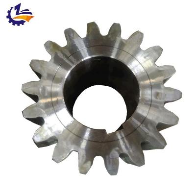 China Transmission Parts CNC Machining Big Modulus Forged Steel Ball Mill Transmission Customized Small Gear for sale