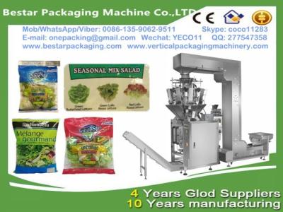 China seasonal mix salad packing machine,seasonal mix salad packaging machine,seasonal mix salad weighting and packing machine for sale