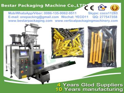 China Bestar Special design machine for Hardware fitting nuts pouch making machine,nuts weighting and packing machine for sale