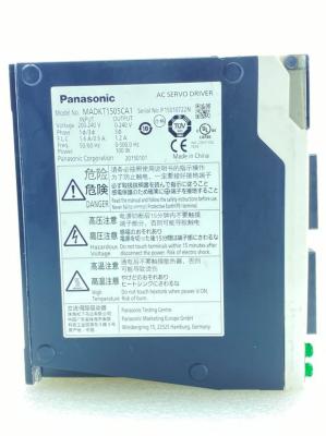 China MADKT1505CA1 Panasonic Single or three phase input AC servo driver for sale