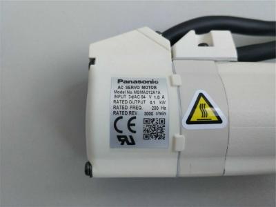 China MSMA012A1A panasonic 84v voltage 1A current input AC servo motor for sale