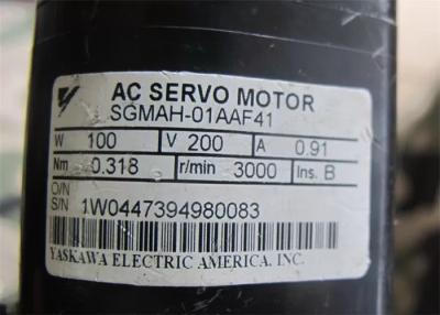 China SGMAH-01AAF41 Yaskawa Electric 100w Servo Motor Closed Loop Servo for sale