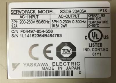 China SGDS-20A05A Yaskawa Servopack Controller 3ph Output Servo Driver for sale