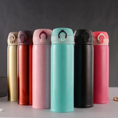 China Business 500ml High Grade Double Wall Stainless Steel Water Bottle Vacuum Outdoor Sports Thermos for sale