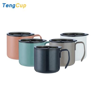 China TY 330ml Business Home Office Beverage Tumbler Travel Mug Coffee Thermos Mug Coffee Mug With Handle for sale