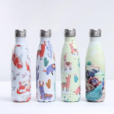 China Business TY Coke Bottle 350ml/500ml Vacuum Flask Wall Stainless Steel Thermo Vacuum Flask Double 17oz Sports Water Bottle Vacuum Cup for sale