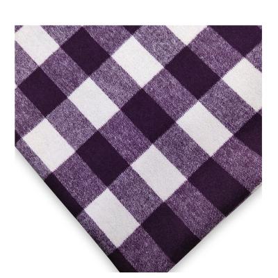 China Yarn-dyed wrinkle resistant factory direct sales wool sheep and polyester fabric check fabric wool fabric for sale