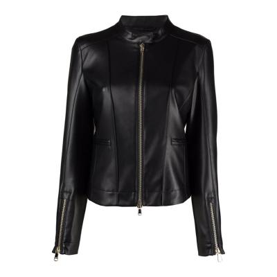 China AOPU spring formal biker jacket 2022 QUICK DRY leather warm jacket manufacturer ladies sport winter women leather jacket for sale