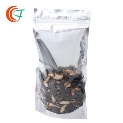 China Aluminium Foil Food Packaging Pouch Transparent Portable Storage Food 0.06mm for sale