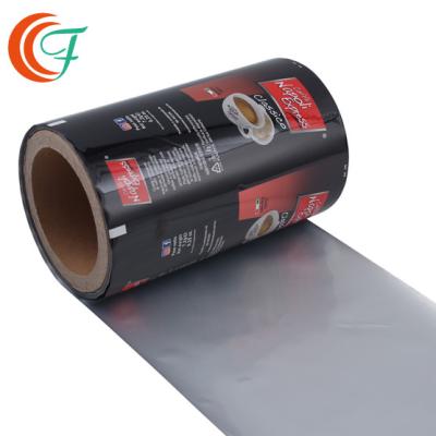 China PET VMPET PE Plastic Packaging Roll Film Food Grade Flexible Coffee for sale