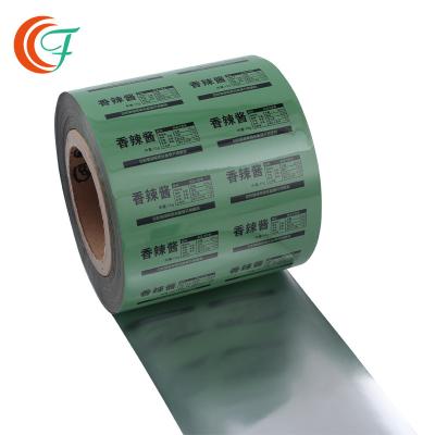 China Sauce Spice High Barrier Packaging Film 60mic To 80mic Plastic Packaging Roll Film for sale