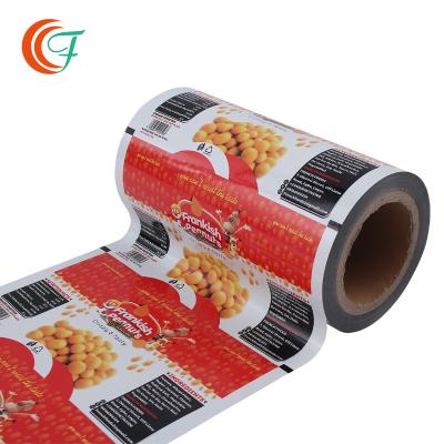 Chine L'arachide Bean Snack Packaging Film Moisture rendent l'impression flexible de empaquetage résistante de catégorie comestible de petit pain en plastique à vendre