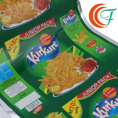 China Plastik-BOPP einfacher Filmdruck Chips Flexible Packaging Filmss 0.06mm metallisierte BOPP-Film zu verkaufen