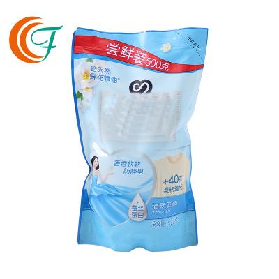 China Anti Static PET PE Stand Up Pouch For Laundry Detergent Powder Customized Plastic Bags for sale