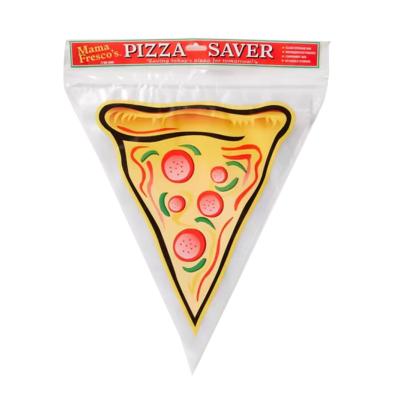 China PE Plastic Bags Easy Carry Pizza Saver Bag Packaging Flexible Packaging Bag For Food Packing for sale