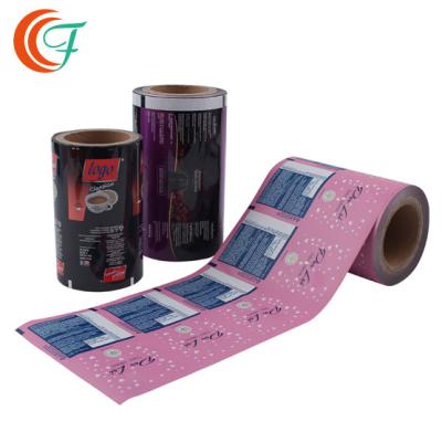 China Laminating High Barrier Packaging Film Coffee Milk Powder Plastic Fiexible Packaging Films for sale