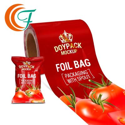 China Chips Packaging Film Manufacturer Multi Color Printing Plastic Film Food Packing Sachet for sale