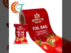 Two Layer Plastic Food Packaging Film Food Grade Cake Bread Candy