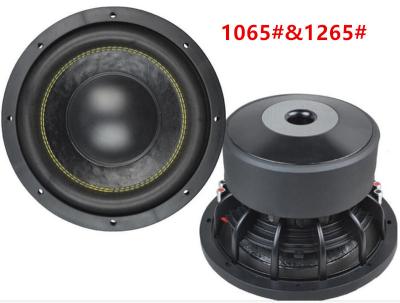 Chine subwoofer audio de haute performance de voiture subwoofer CB-1065 de voiture de 10 pouces à vendre