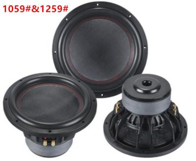 Chine subwoofer audio de haute performance de voiture subwoofer CB-1059 de voiture de 10 pouces à vendre