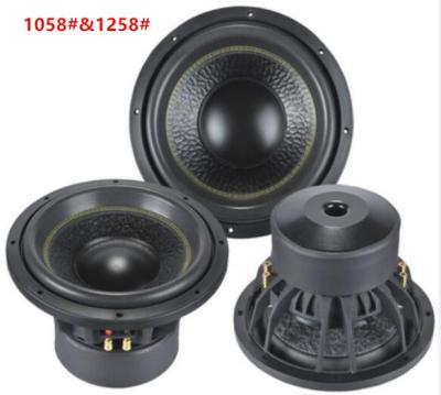 China subwoofer del alto rendimiento del audio para el automóvil subwoofer CB-1258 del coche de 12 pulgadas en venta