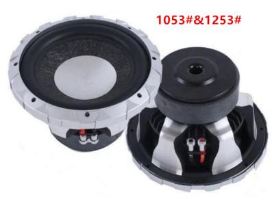 Chine subwoofer audio de haute performance de voiture subwoofer CB-1253 de voiture de 12 pouces à vendre