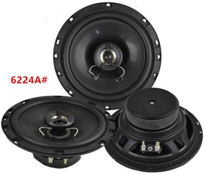 China CB-6224A  2-Way  6.5''Car coaxial speaker 4 ohms 1''Vc IMPP cone with rubber-edge  ,13Ø Neodymium ,Mylar dome for sale