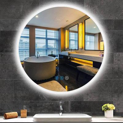 China High Quality Mirror LED Lighted Luxury Bathroom Wall Mounted Mirrors From Manufacturers for sale