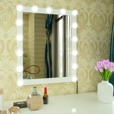 China High Quality Custom Touch Screen Lit Size To Adjust Brightness Smart Led Vanity Mirror Lights Professional Makeup for sale