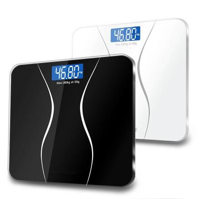 China Wholesale Fashionable Portable Personal Digital Bathroom Body Glass Scale Bedroom Or Bathroom Scales for sale