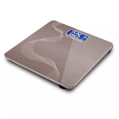 China Bedroom or Bathroom Scale High Precision Body Scale Personal Portable Glass Digital Smart Bathroom Scale for sale