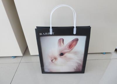 China PVC Plastic Shopping Bags With Handle Strong Sealing Strength for sale