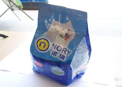 China Recyclable Dog Pet Food Packaging Bags With Zip Lock Hang Hole for sale