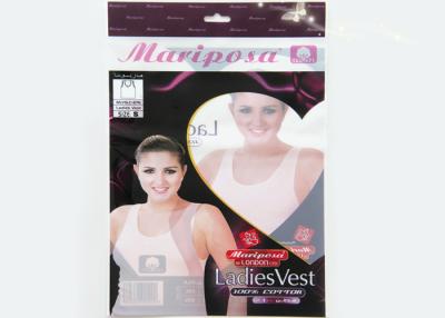 China Moistureproof Header Card Clear Polypropylene Bags With Seal Strip for sale