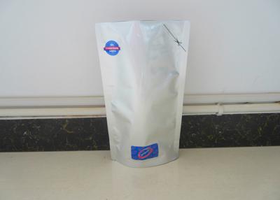 China Lightweight Metallic Ziplock Aluminum Bags Food Packaging For Nuts for sale