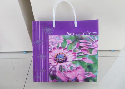 China Die Cut Handle Plastic Gift Bags Packing Personalised For Shopping for sale