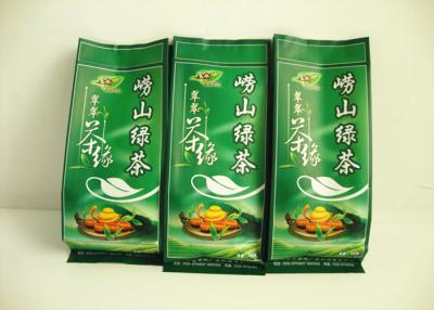 China Stand Up Personalised Tea Bags Packaging ,  Eco Friendly Plastic Gusseted Bags for sale