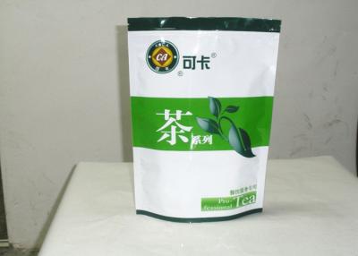 China Plastic Chinese Tea Packaging Bag For Food , Zip Seal Bags Tea Packing for sale