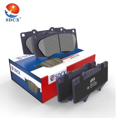 China SDCX D1798 China Factory Automobile Ceramic Rear Disc Brake Pads For Audi 1027640 for sale