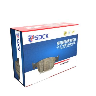 China AUTO Front SDCX D1728 B4Y03328ZA B6YS3328ZA BHY33329Z B4Y03328ZB FDB4446 GDB3592 For MAZDA CX-3 (DK) Brake System Ceramic Brake Pads for sale