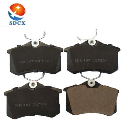 China 191615415A D340 SDCX Genuine Ceramic Auto Front Brake Pads For AUDI TT Quality for sale