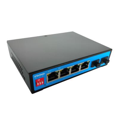 China Unmanaged PoE Switch Digital Video Camera 10 100 1000mbps 4 Port Rohs for sale