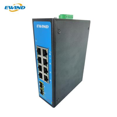 중국 ODM/OEM Gigabit 8 Port Unmanaged Industrial Ethernet PoE Switch PCB Board Switch 판매용